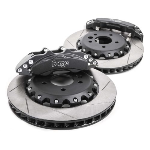 Front Brake Kit - 356mm (18" or Larger Wheels)-Colour Dark Blue-Brake Pads Forge Ceramic Colour Dark Blue Brake Pads EBC Yellow Stuff Colour Red Brake Pads Forge Ceramic