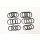 Piston Seal kit for 4 Pot Rear Caliper-Piston Size 28,32