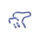 Silicone Carbon Canister Hose Kit for MK5 VW Golf-Colour Blue Hoses-Hose Clamp Kit Without Hose Clamps