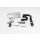 Oil Catch Tank Kit for the DS3 1.6 Turbo (Pre 2016 Only), and Peugeot 207 1.6 Turbo-Colour Blue Hoses Colour Black Hoses