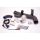 High Flow Blow Off Valve and Kit for MK6 VW Golf 2 Litre Turbo-colour Blue Hoses colour Black Hoses