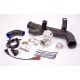 High Flow Blow Off Valve and Kit for MK6 VW Golf 2 Litre Turbo-colour Blue Hoses colour Black Hoses