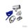 Ford Escort Cosworth T25 Small Turbo Valve Fitting Kit-Colour Blue Hoses Colour Black Hoses