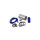 Ford Fiesta RS Turbo Valve Fitting Kit-Colour Blue Hoses