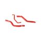 Heater Matrix Hoses for VW Mk5/6 Golf and Audi S3 2.0 Litre-Colour Red Hoses-Hose Clamp Kit Without Hose Clamps