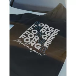 Forge Motorsport Crossword Word Hoodie-Size Small