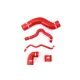 Audi / VW / SEAT / Skoda 1.8T 180HP Silicone Hose Kit Black (With Hose Clamp Kit)