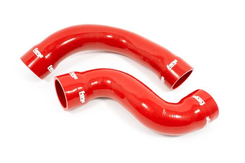 Audi TT, S3, and SEAT Leon Cupra 1.8T Upper Silicone Boost Hoses-Colour Blue Hoses-Hose Clamp Kit Without Hose Clamps Colour Blue Hoses Hose Clamp Kit With Hose Clamp Kit Colour Black Hoses Hose Clamp Kit Without Hose Clamps Colour Black Hoses Hose Clamp 