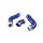 Turbo Hose Kit for Audi, VW, SEAT, and Skoda 2.0 FSiT-Colour Blue Hoses Colour Black Hoses