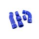 Audi RS3 (8V) 2015-on & TT RS (8S) Boost Hoses-Colour Blue Hoses-Hose Clamp Kit Without Hose Clamps Colour Blue Hoses Hose Clamp Kit With Hose Clamp Kit Colour Black Hoses Hose Clamp Kit Without Hose Clamps