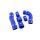 Audi RS3 (8V) 2015-on & TT RS (8S) Boost Hoses-Colour Blue Hoses-Hose Clamp Kit Without Hose Clamps