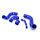 Suzuki Swift Sport 1.4 Boost Hose Kit-Colour Blue Hoses-Hose Clamp Kit Without Hose Clamps Colour Blue Hoses Hose Clamp Kit With Hose Clamp Kit