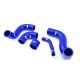 Suzuki Swift Sport 1.4 Boost Hose Kit-Colour Blue Hoses-Hose Clamp Kit Without Hose Clamps Colour Blue Hoses Hose Clamp Kit With Hose Clamp Kit
