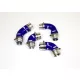 SEAT Ibiza / Skoda Fabia VRS 1.9 TDI Silicone Boost Hose Kit Blue