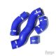 Silicone Turbo Hose Kit for MK2 SEAT Ibiza 1.8T-Colour Black Hoses-Hose Clamp Kit With Hose Clamp Kit