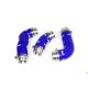Boost Hose Kit for SEAT Leon, VW Golf Mk4 and VW Bora 1.9 PD150-Colour Blue Hoses Colour Black Hoses Colour Red Hoses