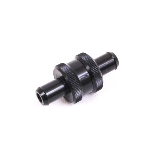 One Way Valve-Finish Black
