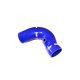 Mini Cooper S R53 Silicone Intake Hose-Colour Blue Hoses-Hose Clamp Kit Without Hose Clamps Colour Blue Hoses Hose Clamp Kit With Hose Clamp Kit