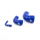 57-51mm Reducing Elbow Silicone Hose-Colour Blue Hoses Colour Black Hoses