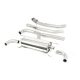 Milltek Non-Resonated 3" Cat Back for Alfa Romeo Giulia 2.0T (Non Valved)