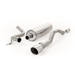   Milltek Cat-back Exhaust with GT-90 Polished Trim - VW Up! 1.0TSI