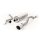Milltek Cat-back Exhaust with GT-90 Polished Trim - VW Up! 1.0TSI