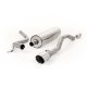 Milltek Cat-back Exhaust with GT-90 Polished Trim - VW Up! 1.0TSI