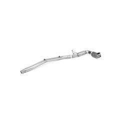   Milltek Large Bore Downpipe and Hi-Flow Sports Cat for Audi S3  8Y, VW Tiguan R, T-Roc R, and Mk8 Golf R