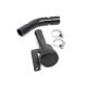 Washer Bottle for Audi, VW, SEAT, and Skoda-Tank Finish Black Tank Finish Polished Aluminium