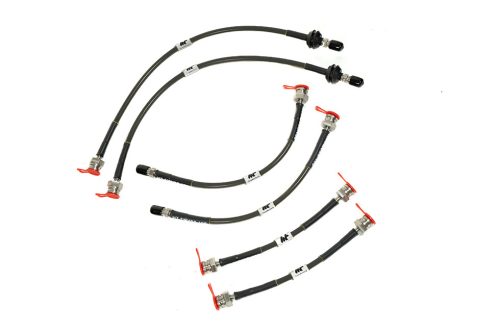 Honda Civic Type R FK2 Brake Lines-Colour Black Colour Purple Colour Orange Colour Clear Colour Green