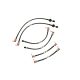 Honda Civic Type R FK2 Brake Lines-Colour Black Colour Purple Colour Orange Colour Clear Colour Green Colour Blue - Transparent Colour Red - Transparent Colour Blue - Solid Colour Red - Solid