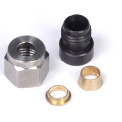   Haltech 1/4" Mild Steel Weld-on Kit - inc Nut and Ferrule