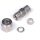 Haltech 1/4" Stainless Compression Fitting Kit 1/8" NPT Thre