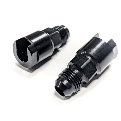 Haltech Flex Fuel Fittings 3/8 "GM Spring Lock" to -6AN Male