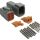 Haltech Plug and Pins Only Set Deutsch DTM-6 Conn (7.5 Amp)