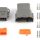 Haltech Plug & Pins Only Set of Deutsch DTM-12 Conn (7.5 Amp