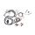 Terminated cable for Elite 2000/2500 system for Nissan RB Twin Cam engine with CAS (Crank Angle Sensor) wire