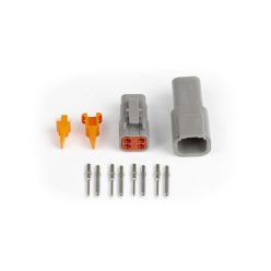   Pin and plug set matching Deutsch DTM-4 connectors (7.5 Amps).