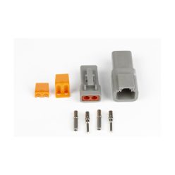   Set of plugs and pins matching Deutsch DTP-2 connectors (25 Amps)