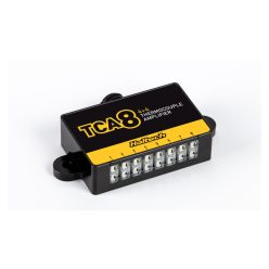   TCA-8 (4+4) eight-channel thermocouple amplifier configured as TCA-4A and TCA-4B.
