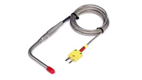 Thermocouple amplifier with a 1/4-inch open end, 0.72 meters (28.5 inches) long