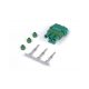 GM 1 Bar MAP sensor connector and pin set (green)