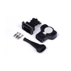   Throttle position sensor - Gray, clockwise rotation, 8 mm D-type axis