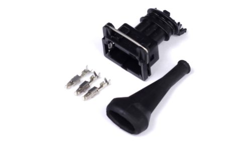 Female connector Bosch 3-pin connector Junior Timer - plug and pins.