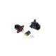 Idle air flow control kit - cast aluminum housing with two ports