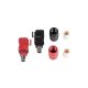 SurLok connector kit - 120A (black + red)