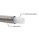 Fuel Hose PTFE AN10 corrugated