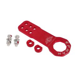 Towing bracket front red