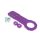 Towing bracket front violet