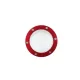 Air intake cover 77mm red